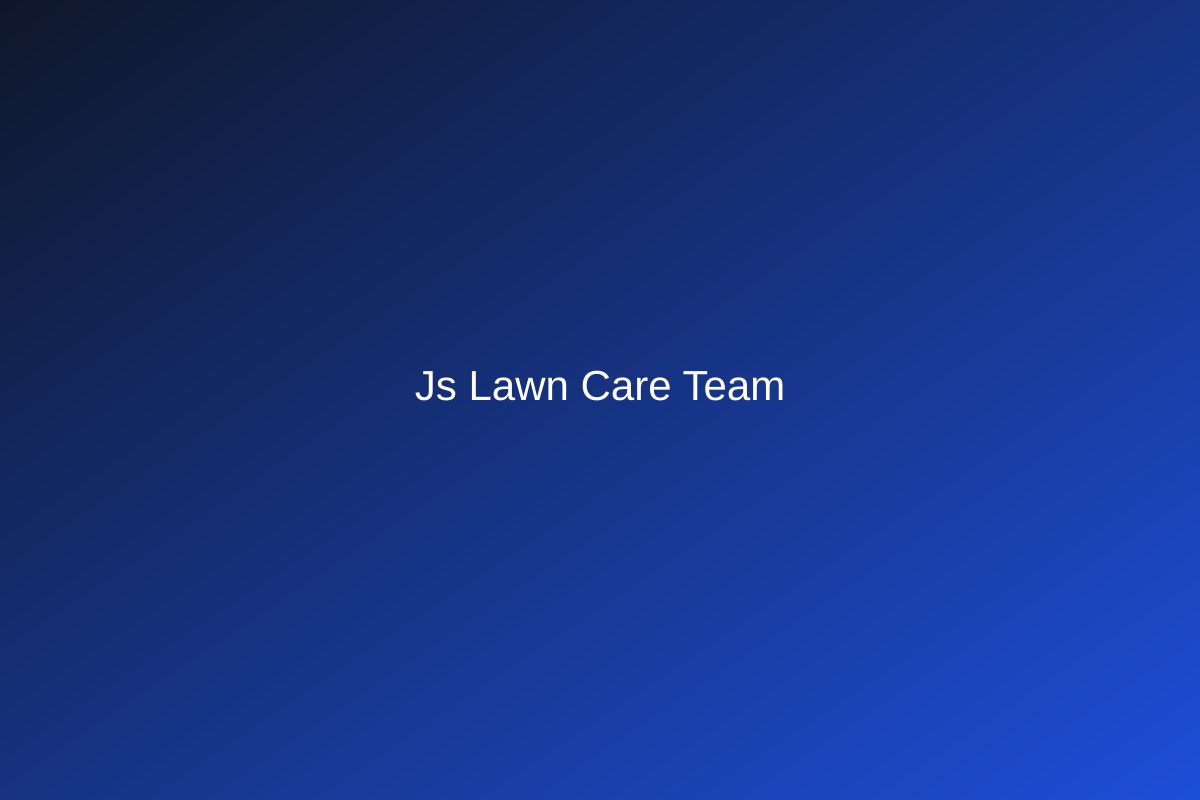 Js Lawn Care